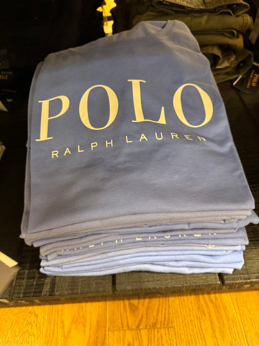 Camiseta importada masculina POLO RALPH LAUREN manga curta logo escrito no peito