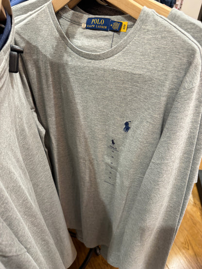 Camiseta importada POLO RALPH LAUREN masculina manga longa bordado pequeno