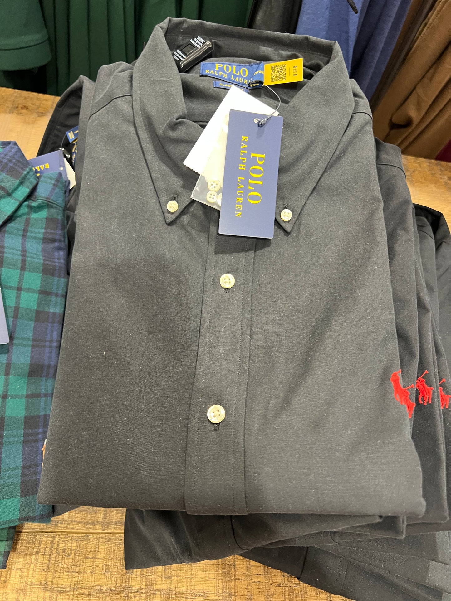 Blusa importada POLO RALPH LAUREN masculina camisa de botão manga longa