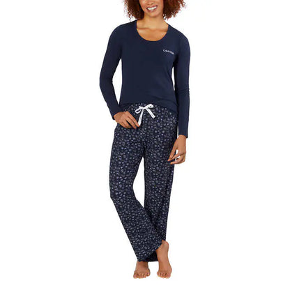 Pijama feminino importado CALVIN KLEIN manga longa e calça
